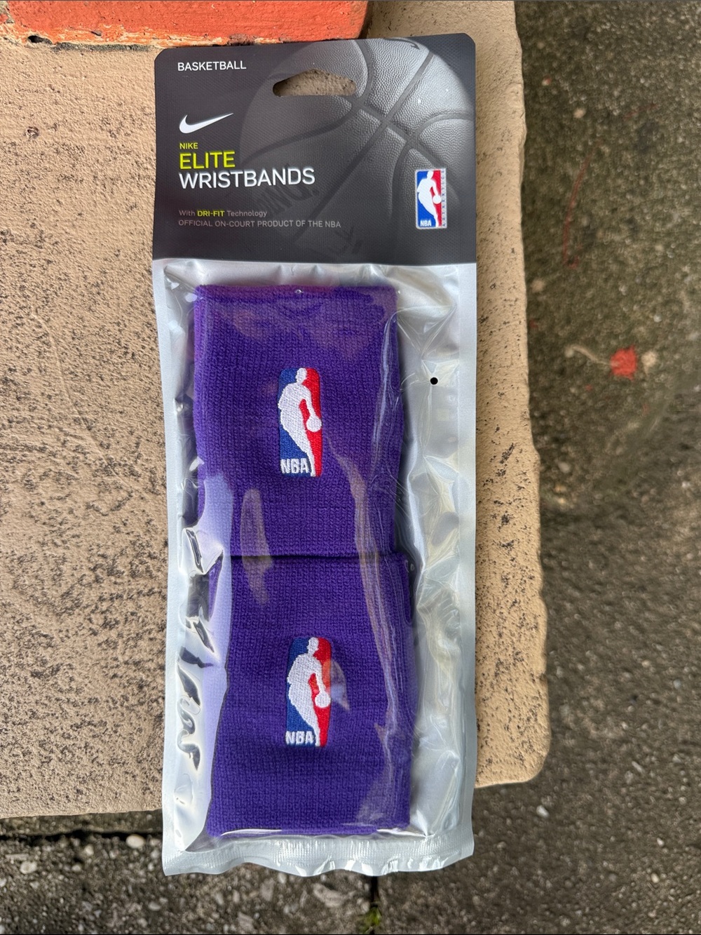 Nike Purple NBA Wristbands